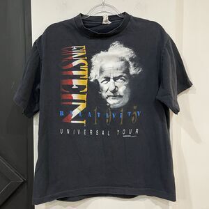 Vintage 90s Andazia Einstein Relativity Universal Tour Tee Shirt Size Large